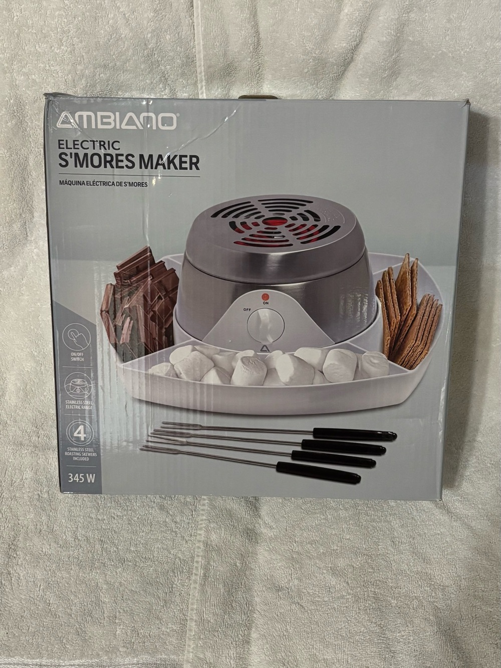 Electric S'mores Maker - Gray